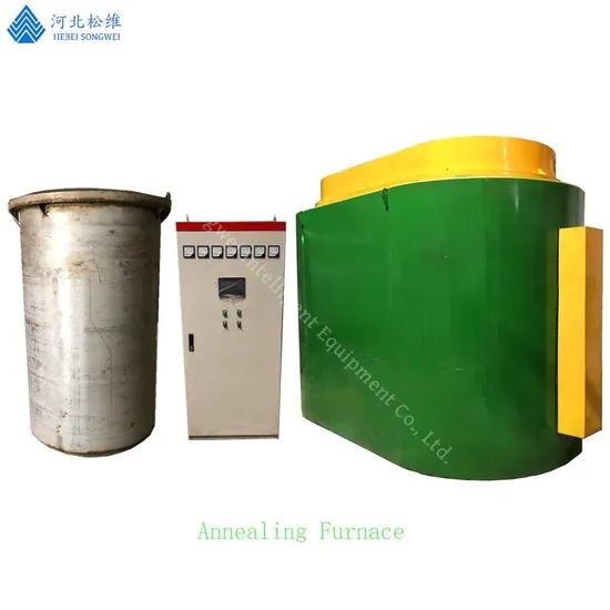 Tipo vertical elétrico industrial forno de recozimento de resistência de nitretação para metal